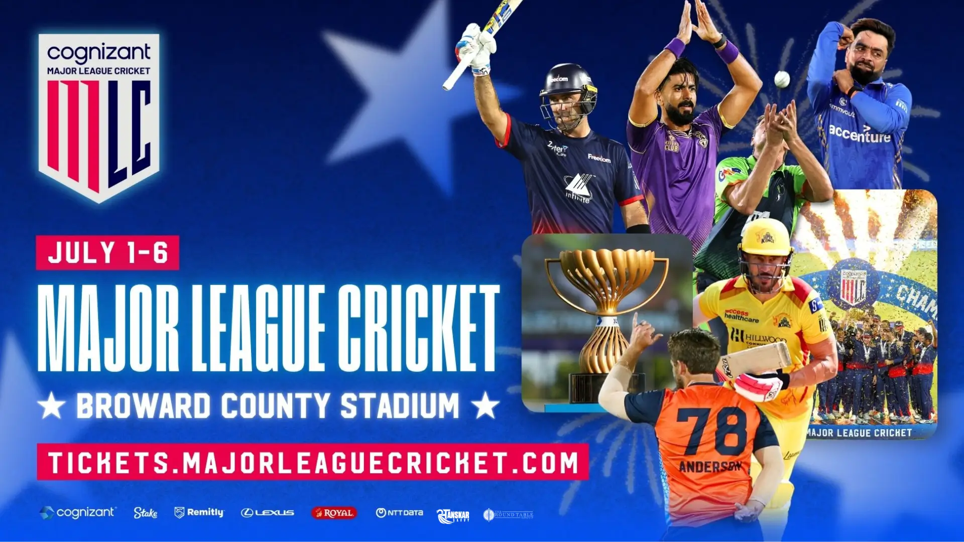 Major League Cricket 2025 at Broward County Stadium